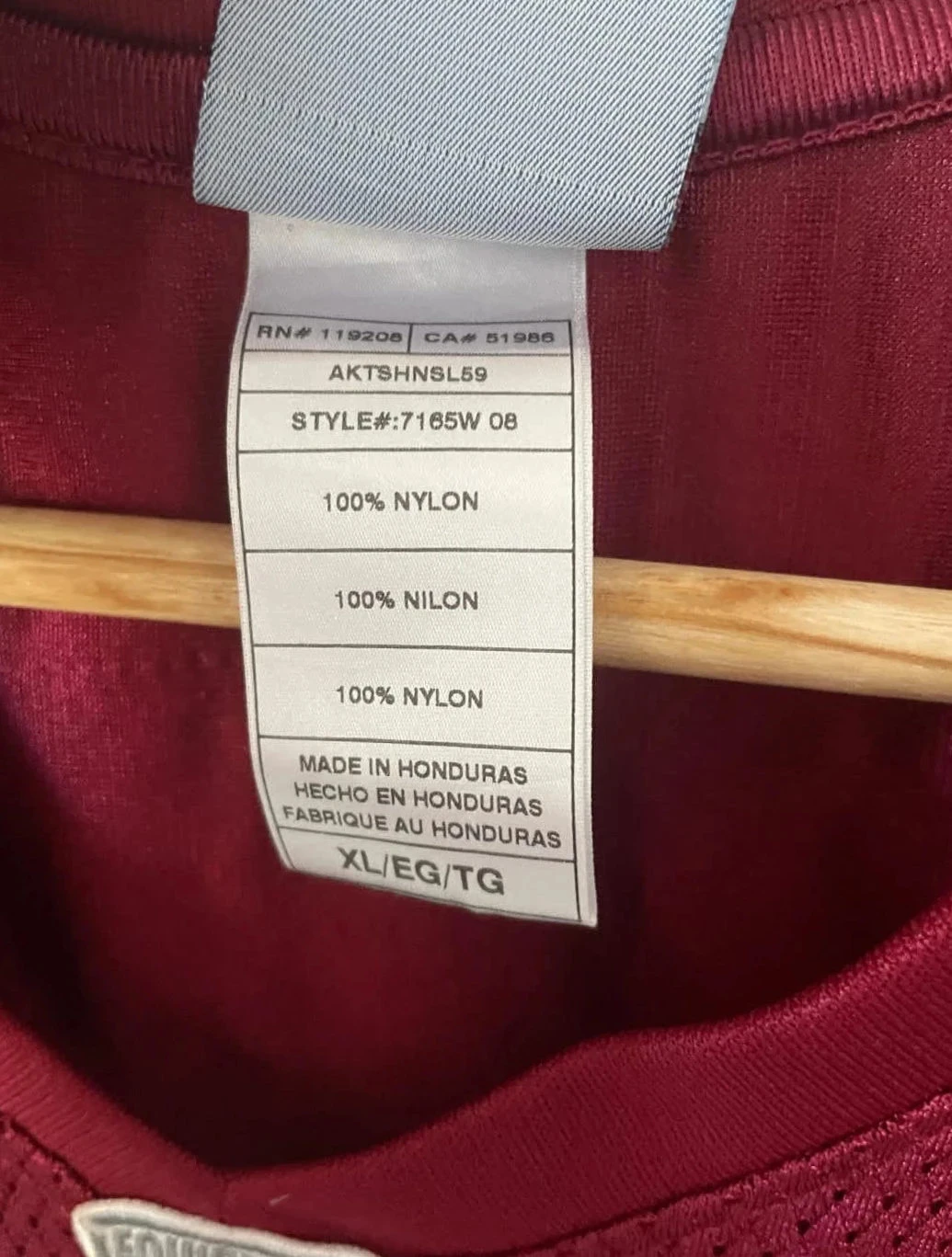 Reebok Maillot jersey NFL 🏈 Cartwright Washington Redskins Woman XL – photo 6